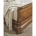 New Lou Louie P's King Sleigh Bed 07176B 07176B Detail vm 001