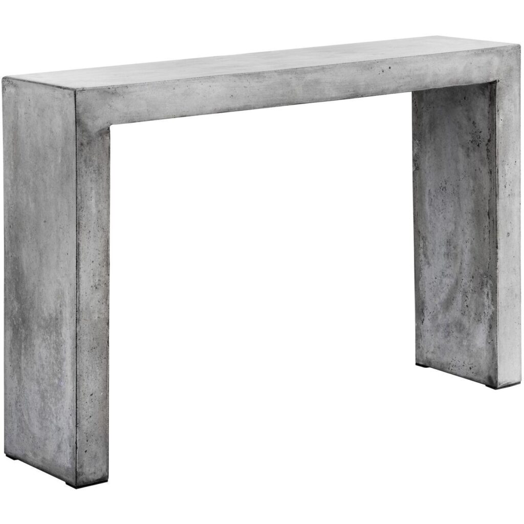 Axle Console Table - Grey