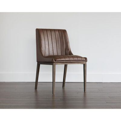 Halden Dining Chair - Vintage Cognac 101134 101134 HALDEN DINING CHAIR BROWN 5