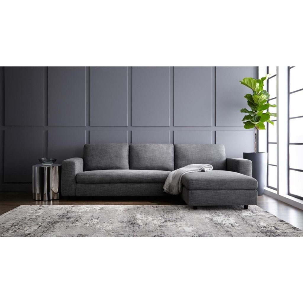 Ethan Sofa Chaise - Raf - Quarry - Image 3