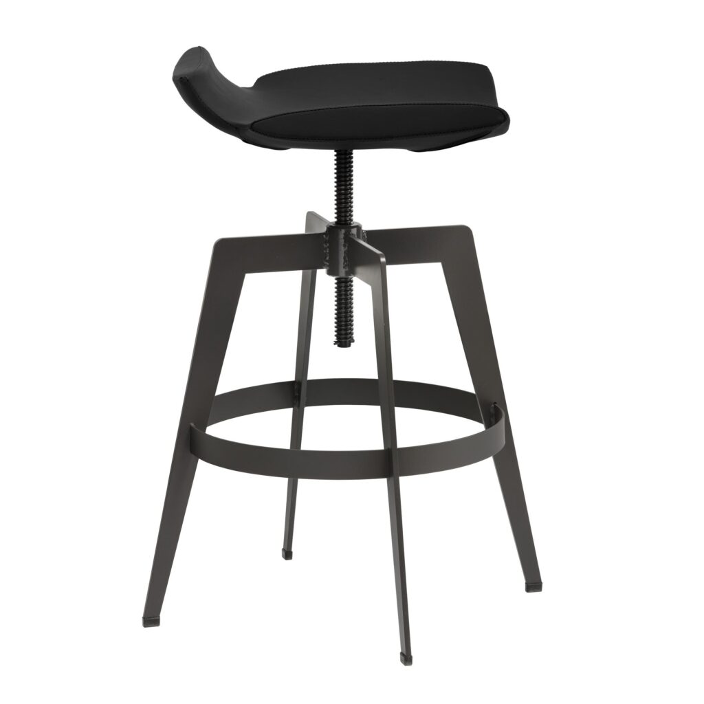 Bancroft Adjustable Stool - Onyx - Image 2