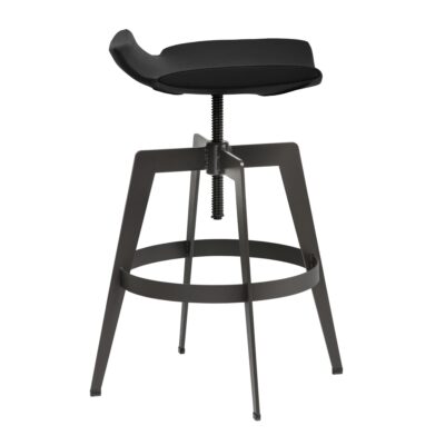 Bancroft Adjustable Stool - Onyx 101533 101533 BANCROFT ADJUSTABLE BARSTOOL BLACK 2