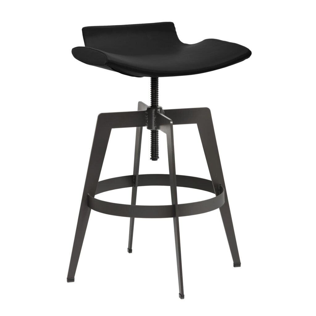 Bancroft Adjustable Stool - Onyx - Image 3