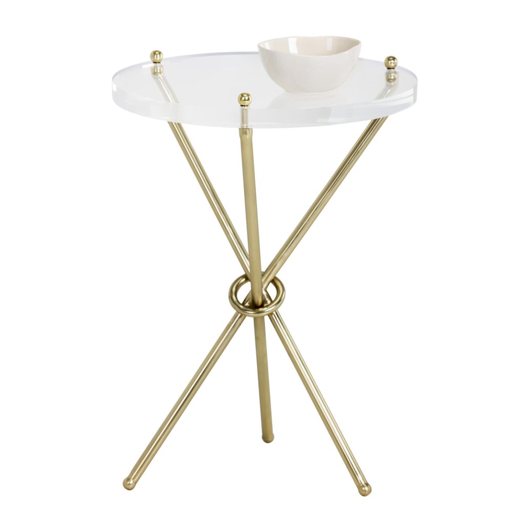 Cher Side Table - Brass