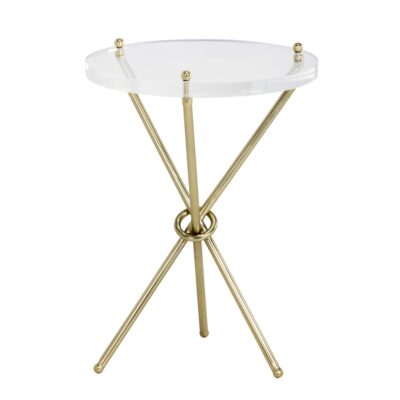 Cher Side Table - Brass 101707 101707 CHER SIDE TABLE BRASS 1