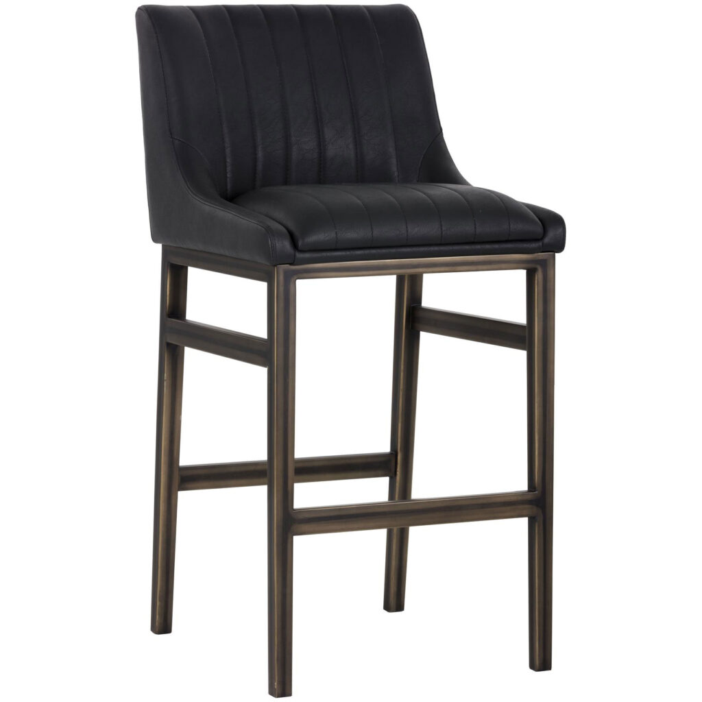 Halden Barstool - Vintage Black