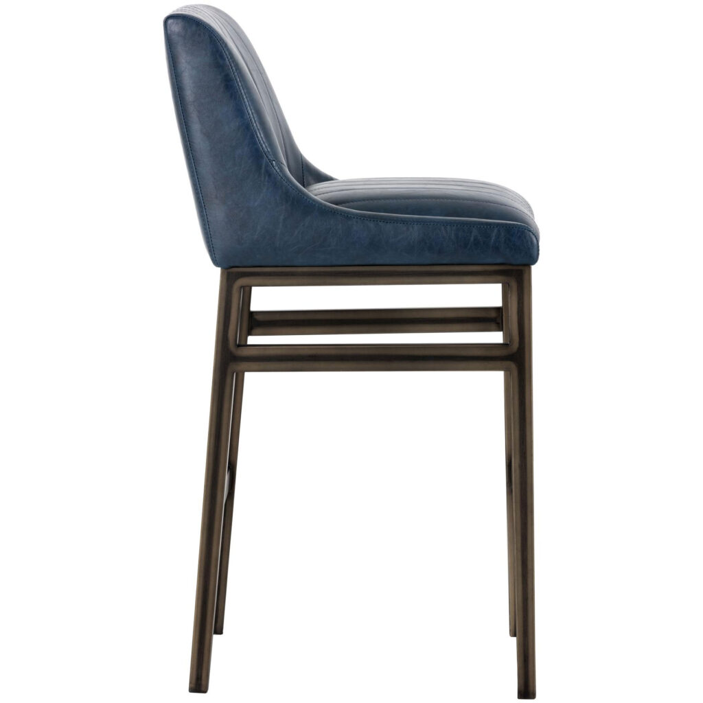 Halden Barstool - Vintage Blue - Image 2