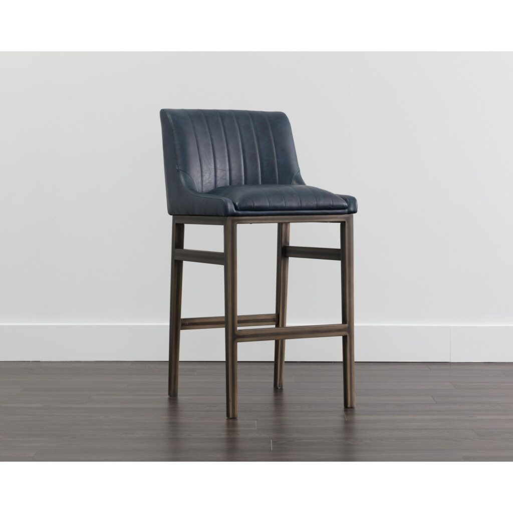 Halden Barstool - Vintage Blue - Image 4