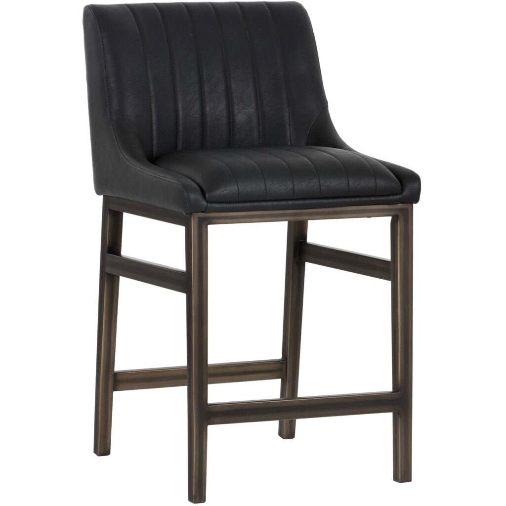 Halden Counter Stool - Vintage Black