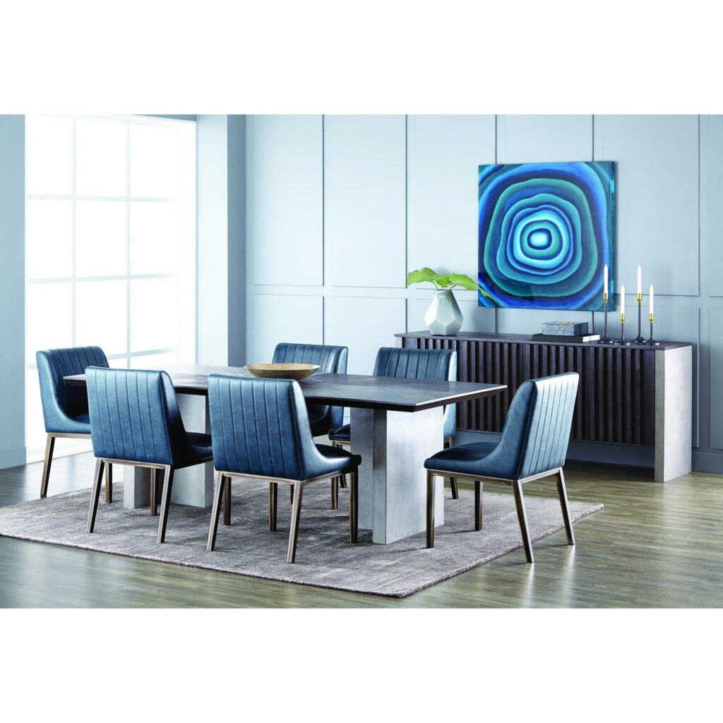 Halden Dining Chair - Vintage Blue - Image 8