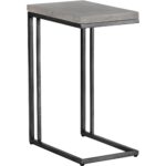 Sawyer End Table - Black - Grey 4 Sawyer End Table - Black - Grey 102166 102116 SAWYER END TABLE 1
