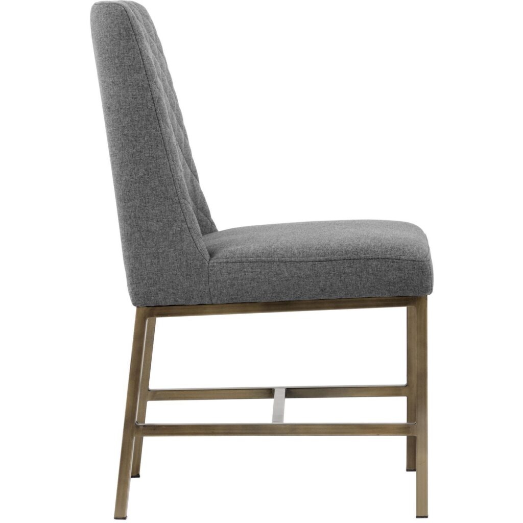 Leighland Dining Chair - Dark Grey - Image 2