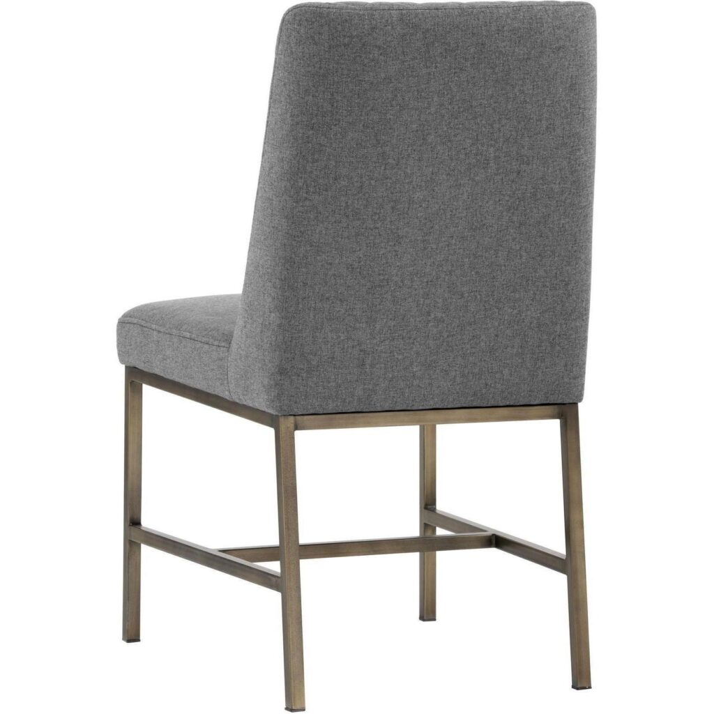 Leighland Dining Chair - Dark Grey - Image 3