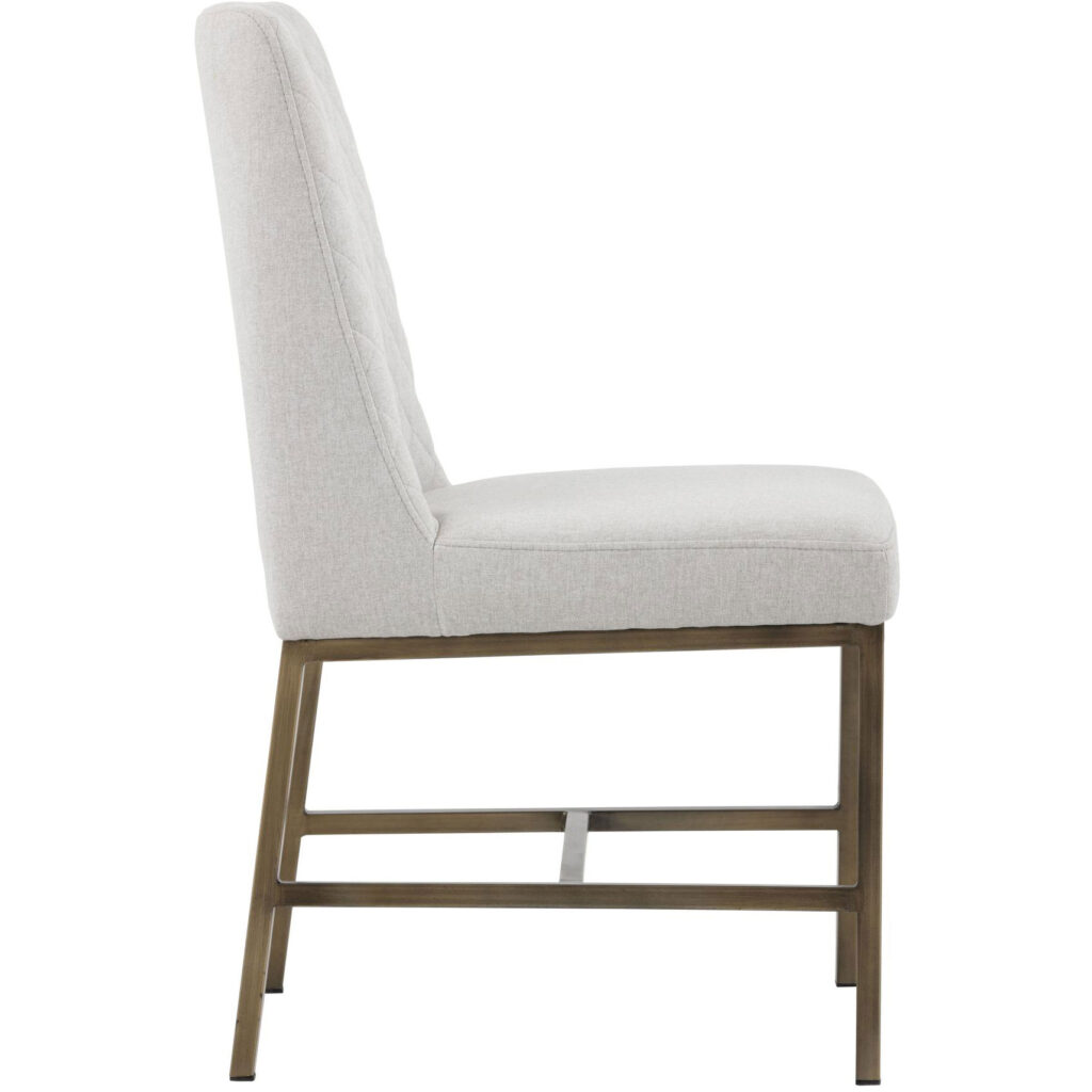 Leighland Dining Chair - Light Grey - Image 2