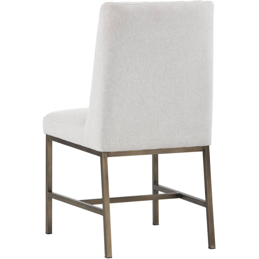 Leighland Dining Chair - Light Grey - Image 3