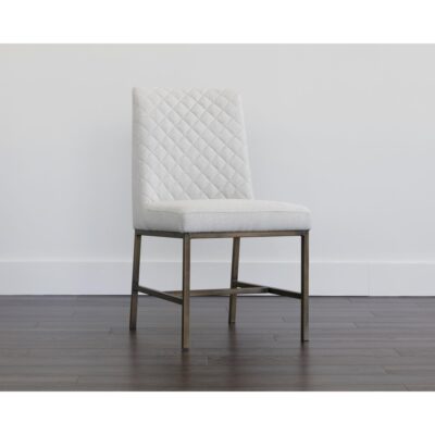 Leighland Dining Chair - Light Grey 102250 102250 LEIGHLAND DINING CHAIR WHITE 5