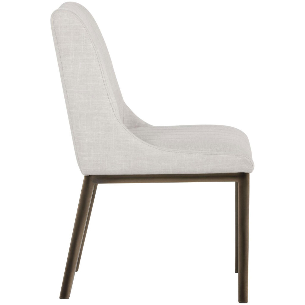 Halden Dining Chair - Beige Linen - Image 2