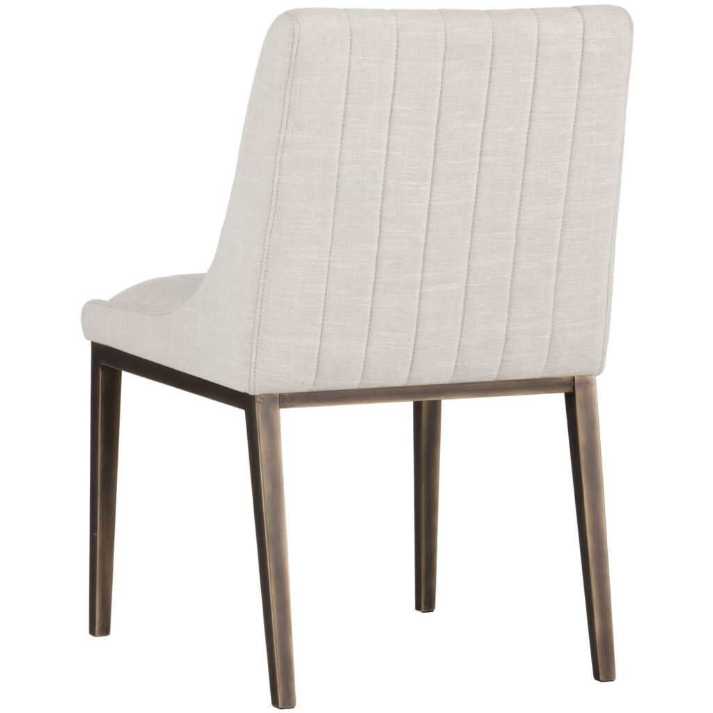 Halden Dining Chair - Beige Linen - Image 3