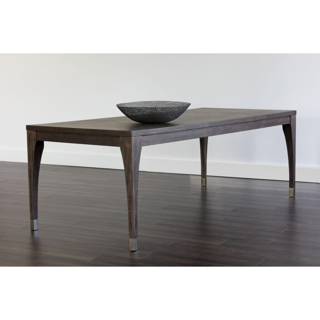 Greyson Dining Table - Smoke Acacia - 86.5" - Image 4