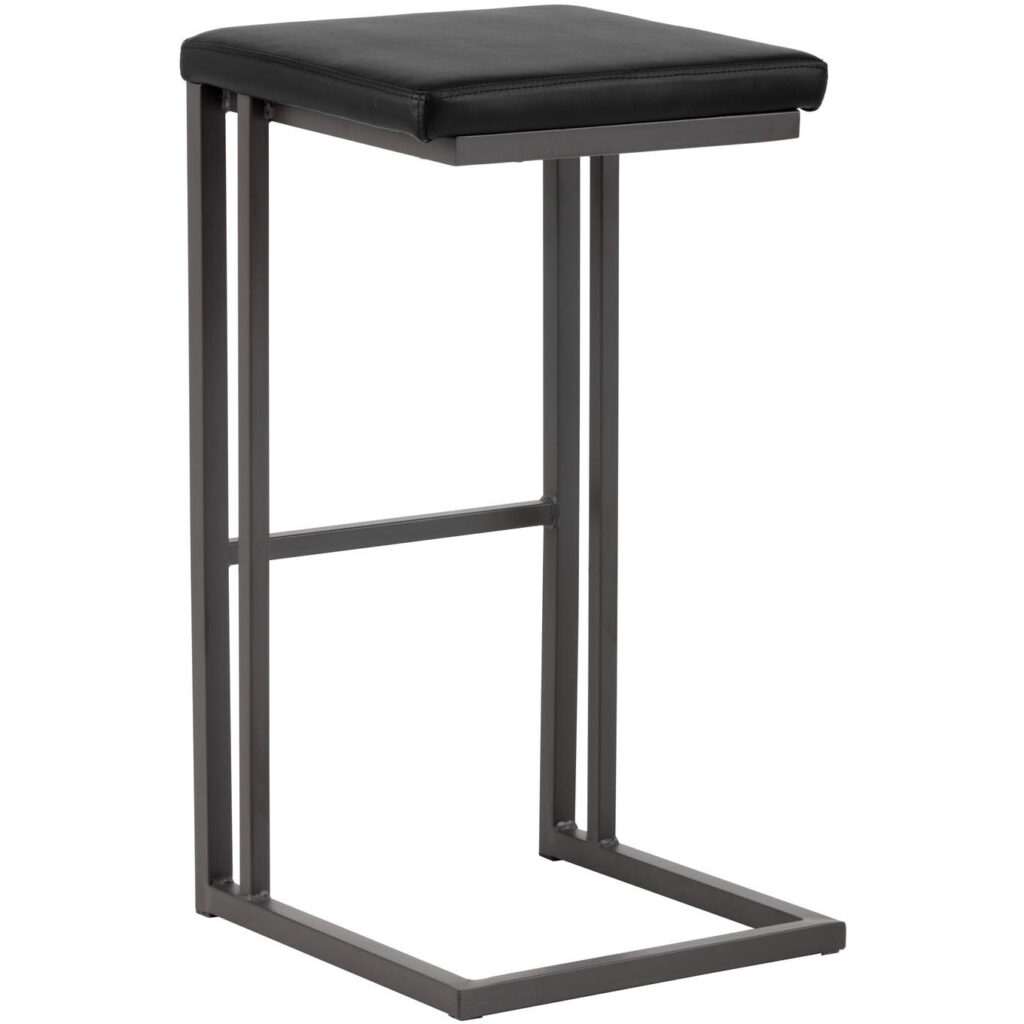 Boone Barstool - Grey - Onyx - Image 3