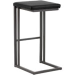 Boone Barstool - Grey - Onyx 8 Boone Barstool - Grey - Onyx 102497 102497 BOONE BARSTOOL 3
