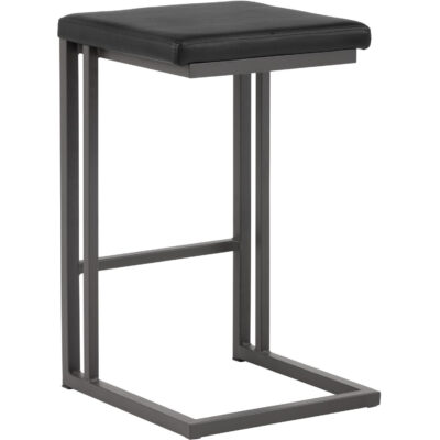 Boone Counter Stool - Grey - Onyx 102498 102498 BOONE COUNTER STOOL 2