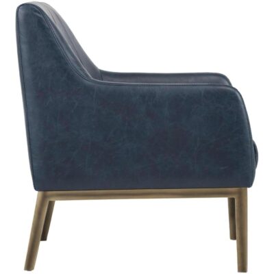 Wolfe Lounge Chair - Vintage Blue 102580 102580 WOLFE LOUNGE CHAIR BLUE 2