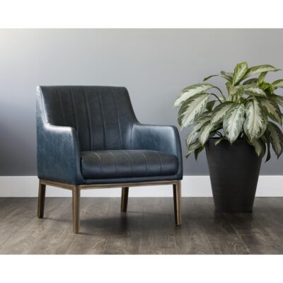 Wolfe Lounge Chair - Vintage Blue 102580 102580 WOLFE LOUNGE CHAIR BLUE 5