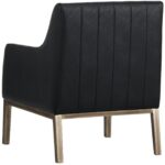 Wolfe Lounge Chair - Vintage Black 9 Wolfe Lounge Chair - Vintage Black 102582 102582 WOLFE LOUNGE CHAIR BLACK 3