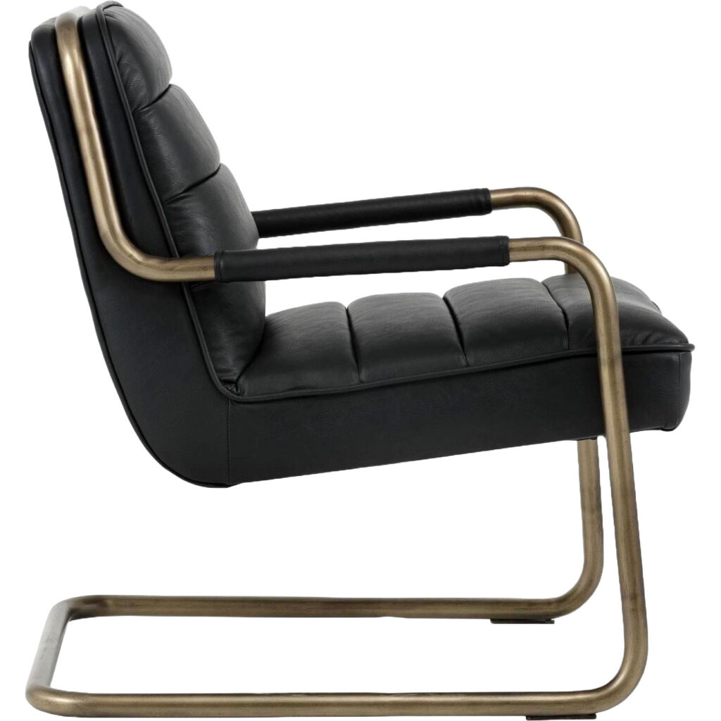 Lincoln Lounge Chair - Vintage Black - Image 2