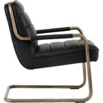 Lincoln Lounge Chair - Vintage Black 10 Lincoln Lounge Chair - Vintage Black 102583 102583 LINCOLN LOUNGE CHAIR BLACK 2