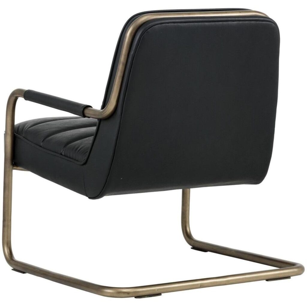 Lincoln Lounge Chair - Vintage Black - Image 3