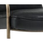 Lincoln Lounge Chair - Vintage Black 14 Lincoln Lounge Chair - Vintage Black 102583 102583 LINCOLN LOUNGE CHAIR BLACK 7