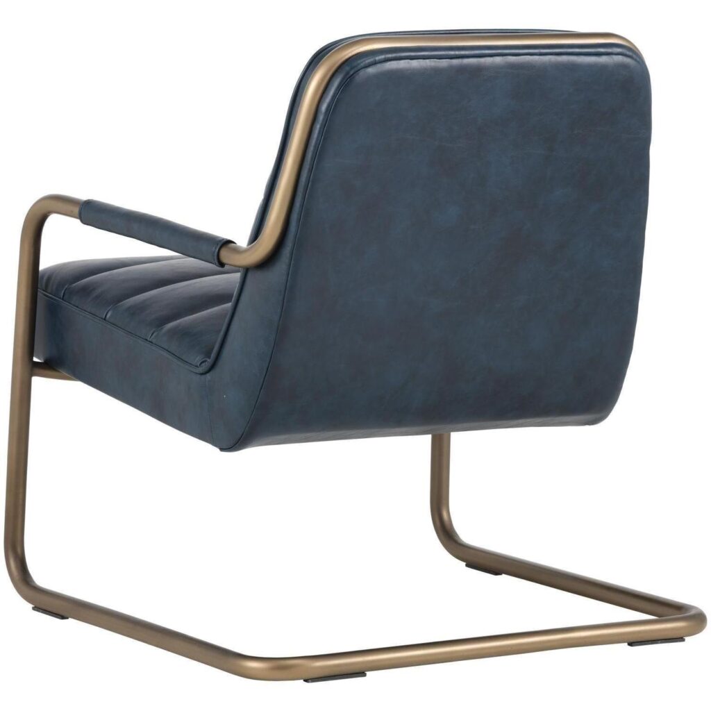 Lincoln Lounge Chair - Vintage Blue - Image 3