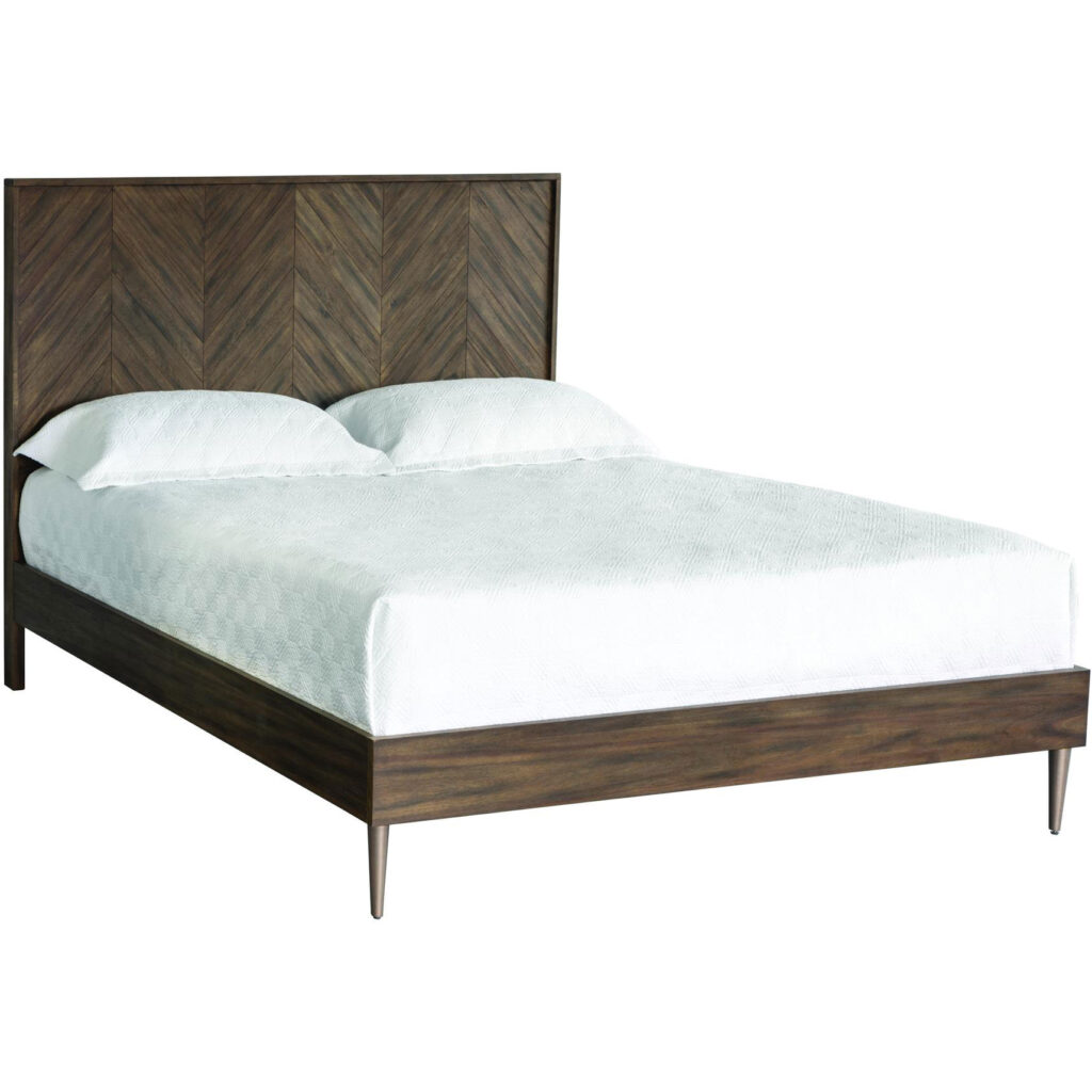 Greyson Bed - Queen - Smoke Acacia