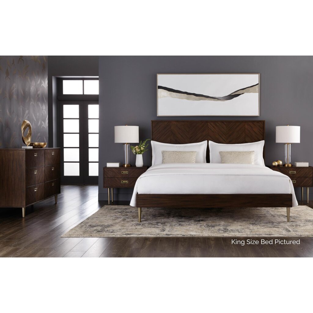 Greyson Bed - Queen - Smoke Acacia - Image 4