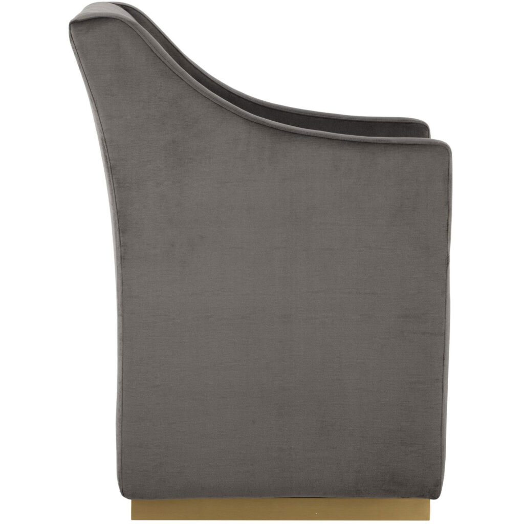 Zane Wheeled Lounge Chair - Piccolo Pebble - Image 2