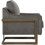 Kalmin Lounge Chair - Piccolo Pebble 10 Kalmin Lounge Chair - Piccolo Pebble 102769 102769 KALMIN ARMCHAIR PEBBLE 2
