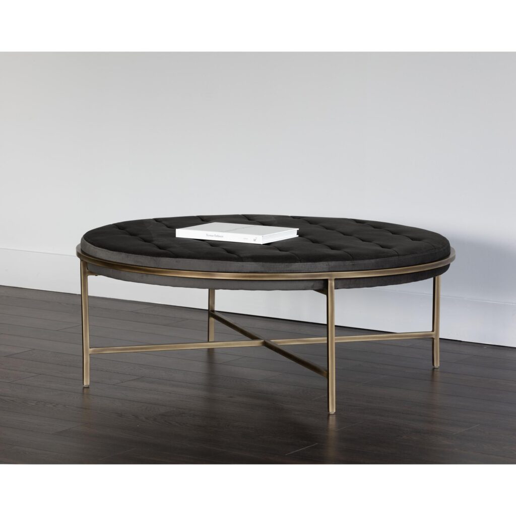 Ethel Ottoman - Round - Piccolo Pebble - Image 2