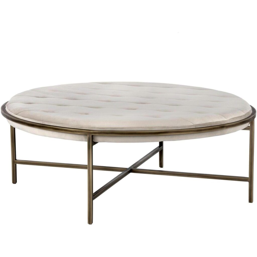 Ethel Ottoman - Round - Piccolo Prosecco - Image 2