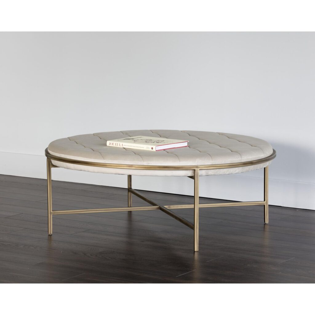 Ethel Ottoman - Round - Piccolo Prosecco - Image 3