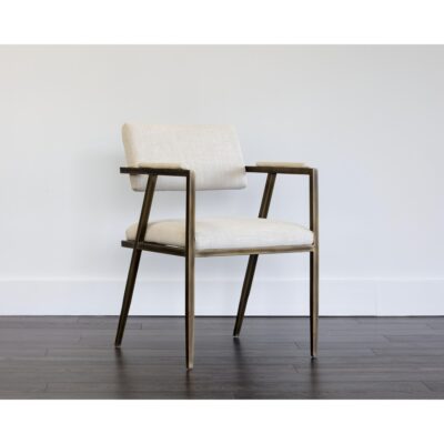 Ventouz Dining Armchair - Beige Linen 102778 102778 VENTOUZ ARMCHAIR 5