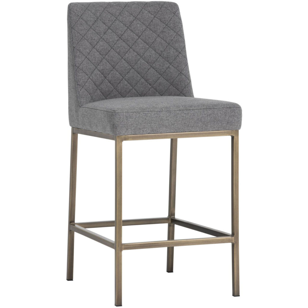 Leighland Counter Stool - Dark Grey