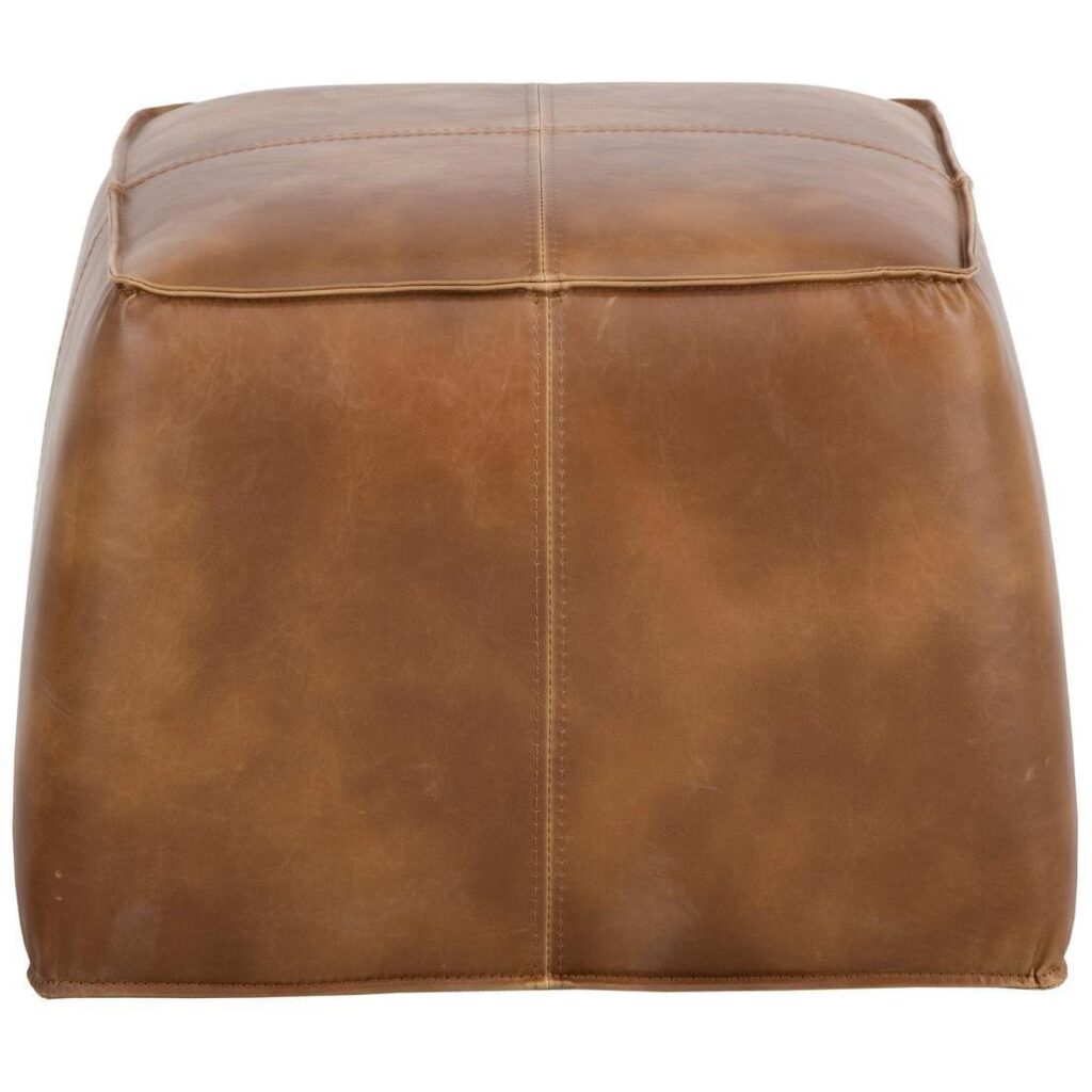 Aspen Ottoman - Tobacco Tan - Image 3