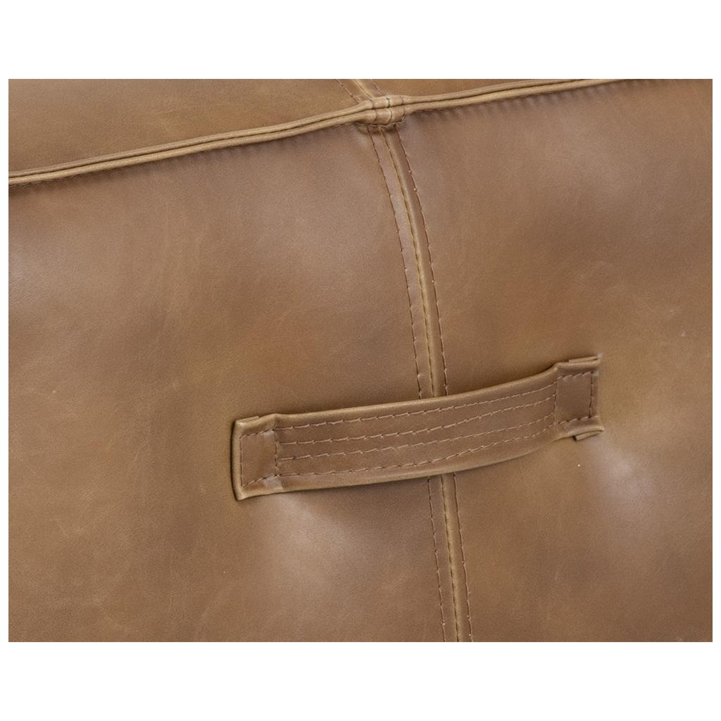 Aspen Ottoman - Tobacco Tan 5 Aspen Ottoman - Tobacco Tan - Image 5