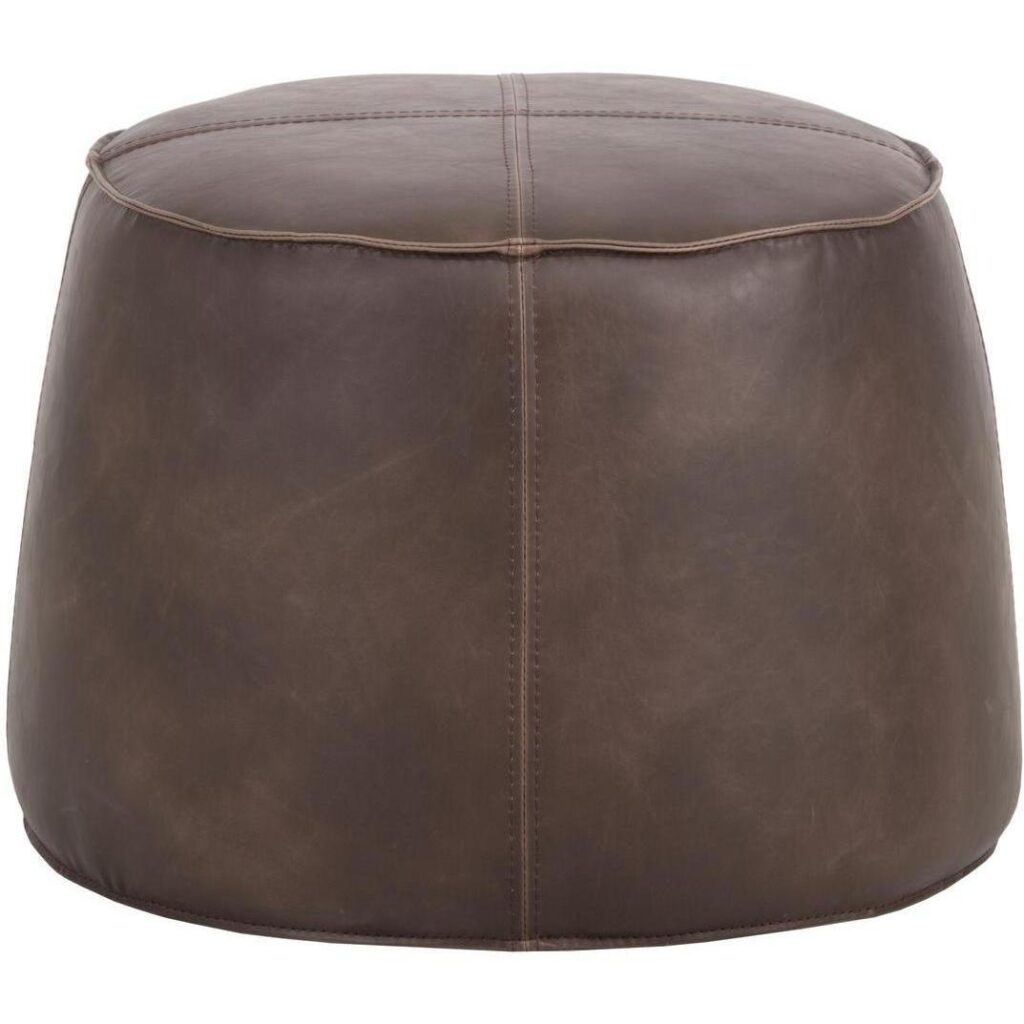 Mitchell Ottoman - Havana Dark Brown - Image 2