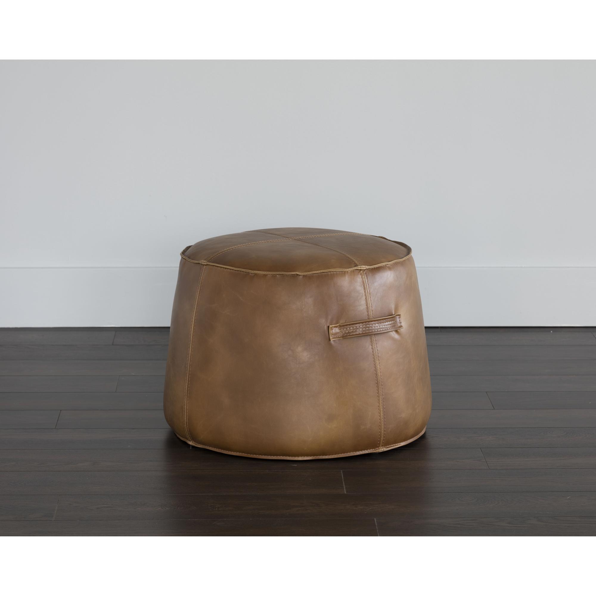 Mitchell Ottoman - Tobacco Tan 3 Mitchell Ottoman - Tobacco Tan - Image 3