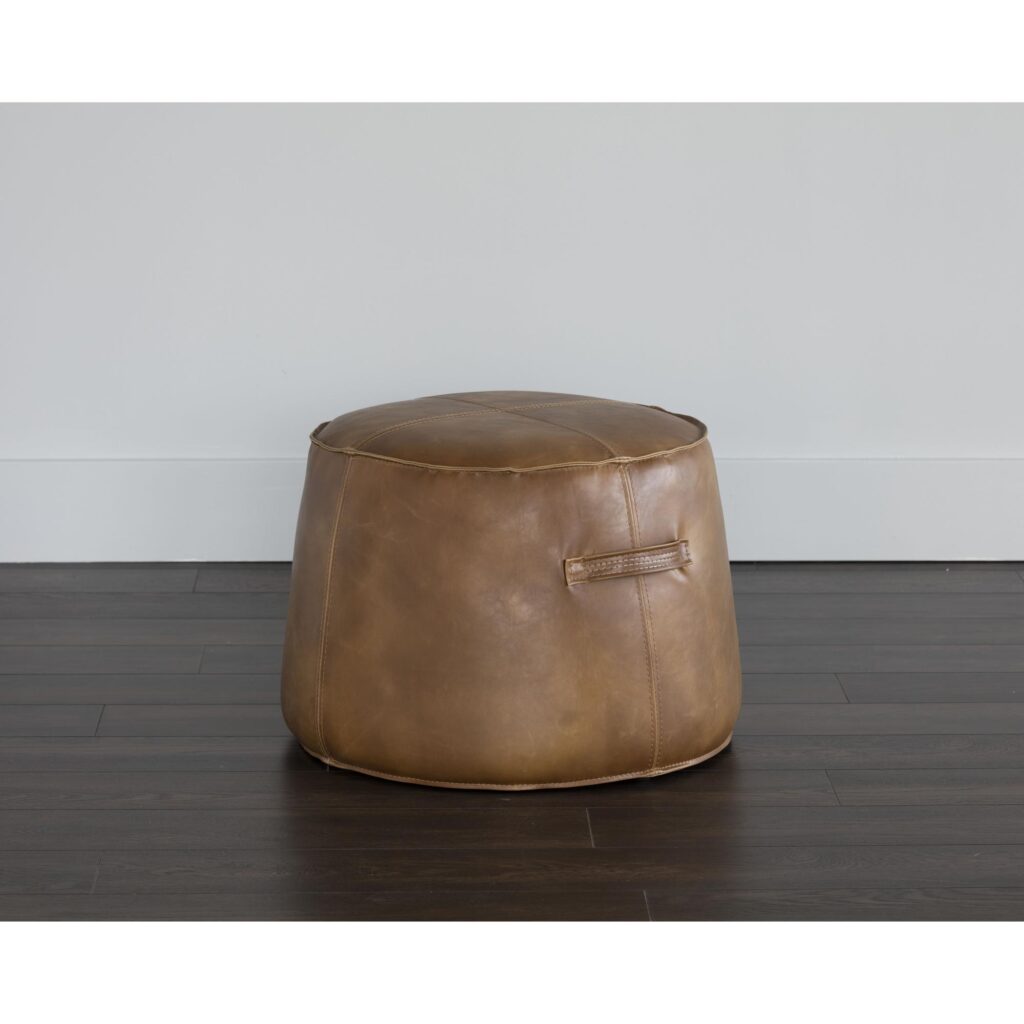 Mitchell Ottoman - Tobacco Tan - Image 3