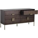 Jade Dresser - Antique Brass - Dark Mango 9 Jade Dresser - Antique Brass - Dark Mango 102924 102924 JADE DRESSER 2