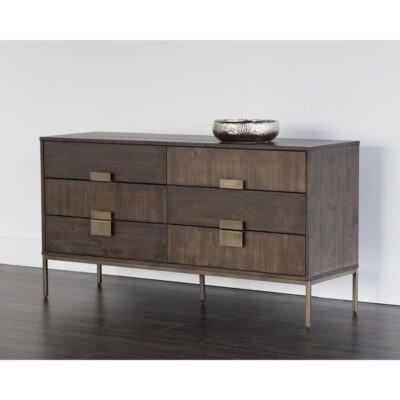 Jade Dresser - Antique Brass - Dark Mango 102924 102924 JADE DRESSER 5